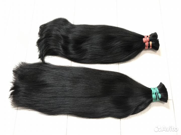 Натуральные неокрашенные волосы