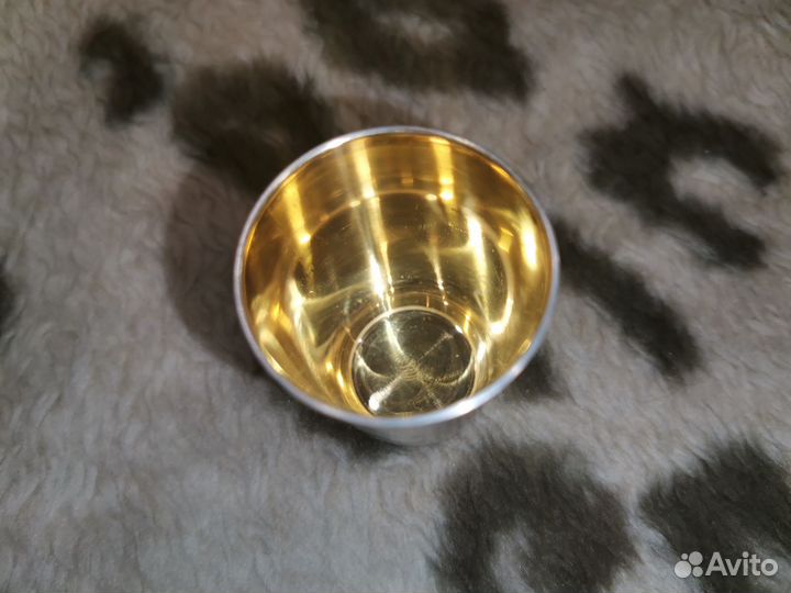 Стопка серебро 875 пр