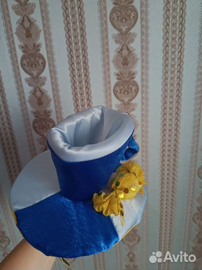 Шляпа шляпника ободок карнавальный конфетка