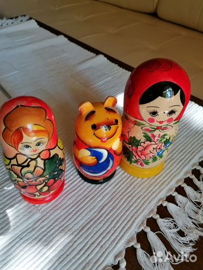 Матрёшки деревянные