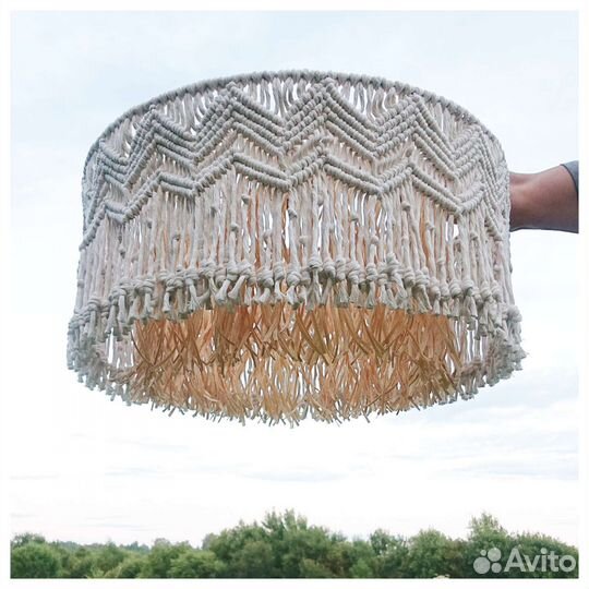Абажур макраме