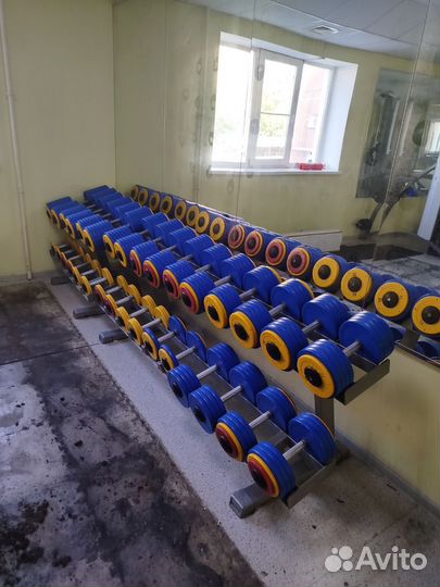 Гантельный ряд, гантели