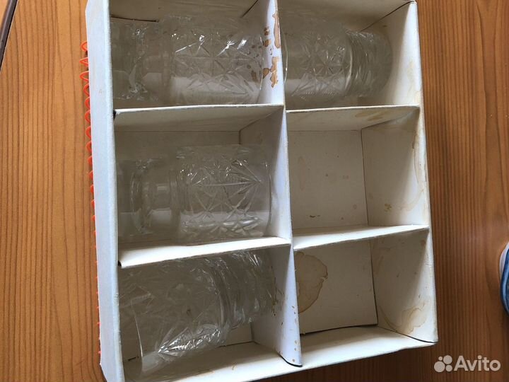 Стопки хрустальные СССР