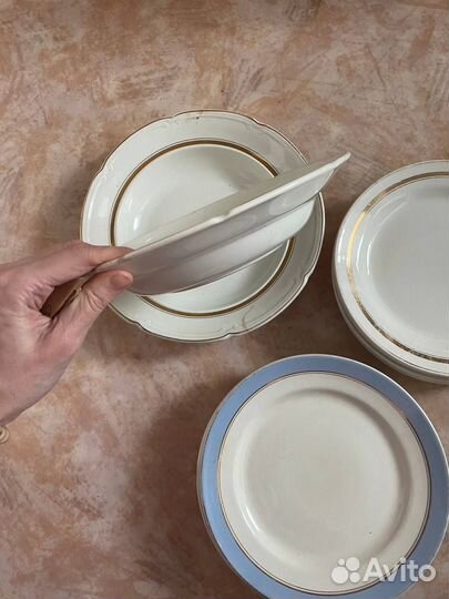 Тарелки разные СССР