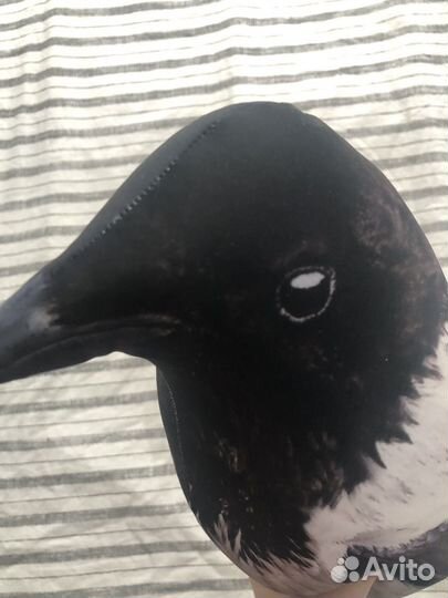 Мягкая игрушка ворона