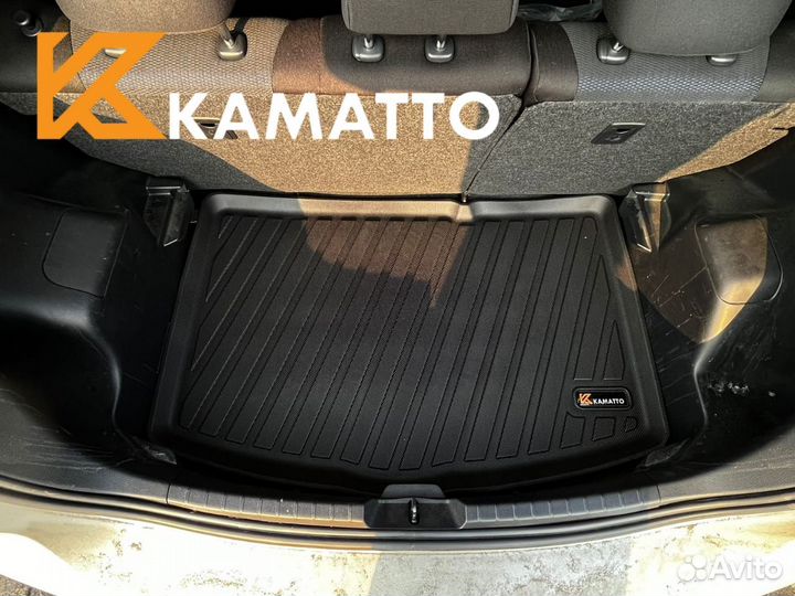 Коврик в багажник Kamatto Toyota Vitz 130 2010-201