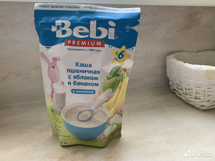 Детская каша bebi premium растворимая