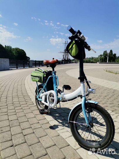 Электровелосипед складной