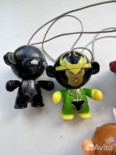 Головастики брелоки Star Wars 2012 и Marvel2013