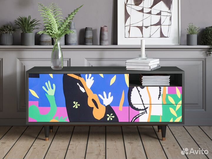 Тв-тумба T7 - Антрацит - La Tristesse du Roi