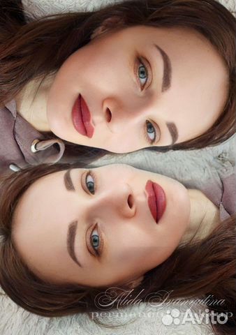 Перманентный макияж, оформление бровей