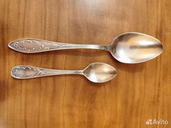 Мельхиор СССР столовые приборы