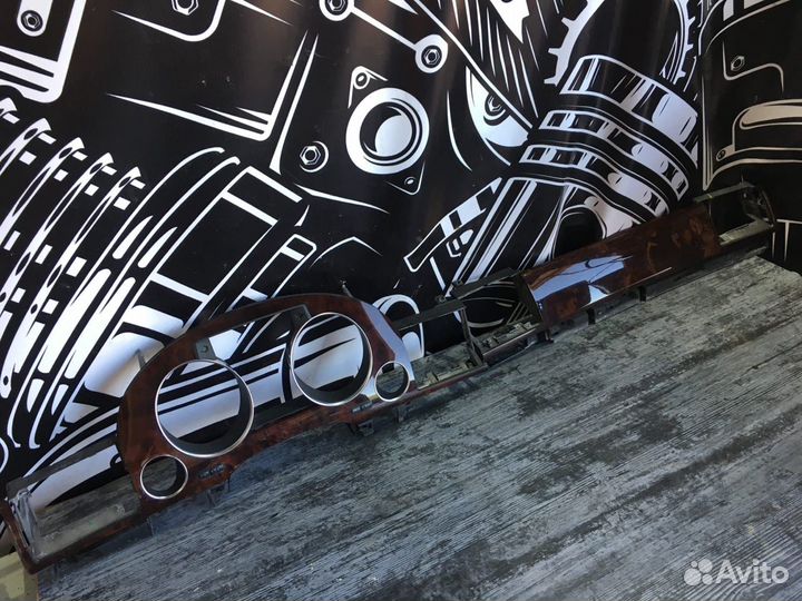 Накладки дерево передней панели торпеды Audi A8 D3