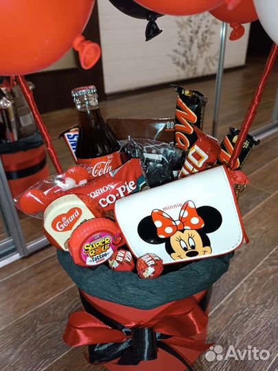 Сладкий букет детский,шары,шоколад