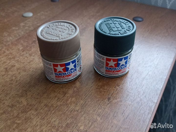 Японские краски для моделей tamya