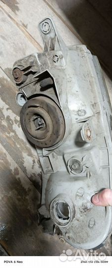 Фара на hyundai accent 1