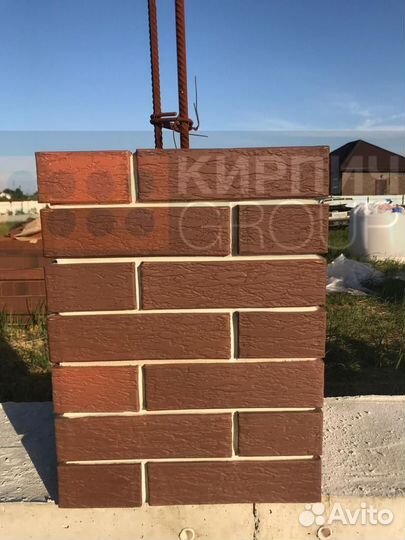 Кирпич лицевой