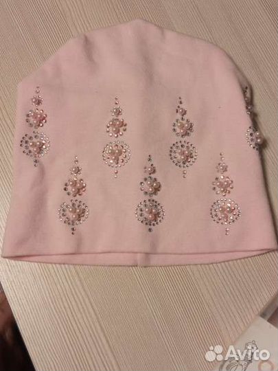 Шапка для девочки весна/осень