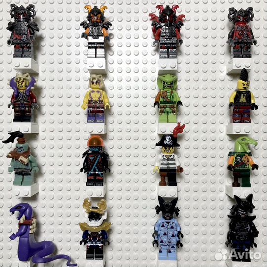 Lego ninjago минифигурки часть 1