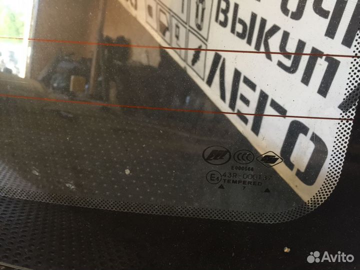Стекло заднее для Lifan Breez 2007-2014