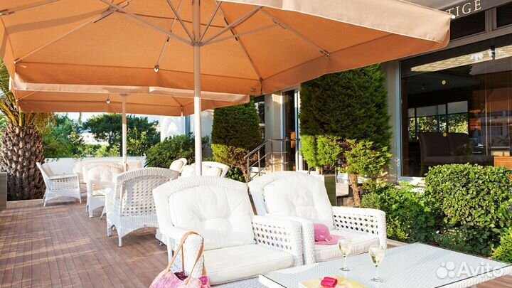 Зонт уличный для кафе в наличии 3х3 4х4 5х5 7х7 8х