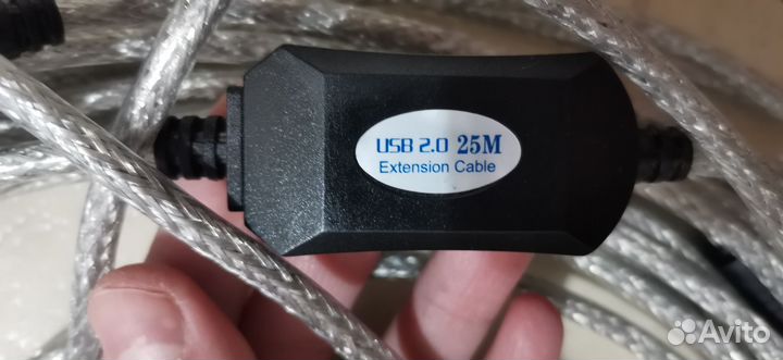 Кабель USB 2.0 25 м