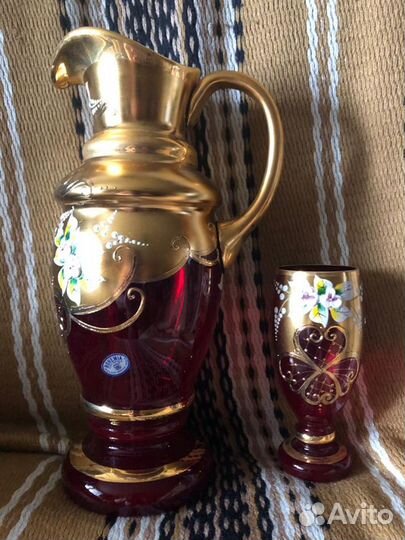 Чешское цветное стеклоБогемия и итальянские наборы