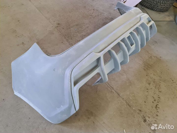 Тюнинг задний бампер v.2 для infiniti qx70 fx37