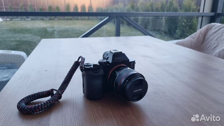 Sony a7s & Объектив Samyang AF 45mm