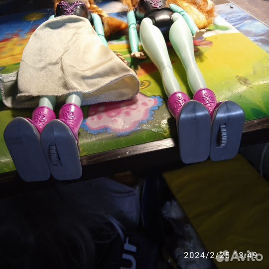 Кукла анна холодное сердце на коньках