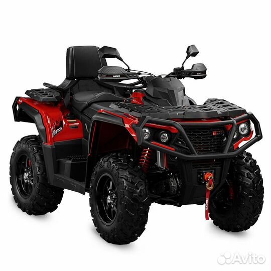 Квадроцикл aodes Pathcross ATV800L EPS красный