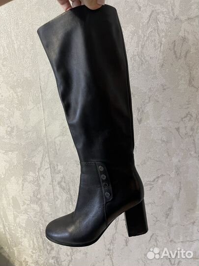 Сапоги женские натуральная кожа