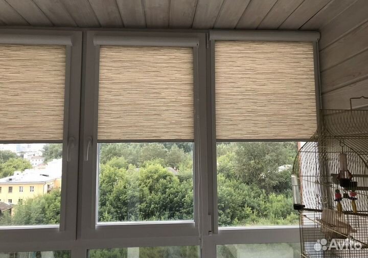 Жалюзи рулонные блэкаут кассетные