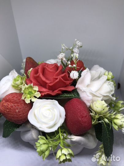 Букеты цветов из мыла ручной работы