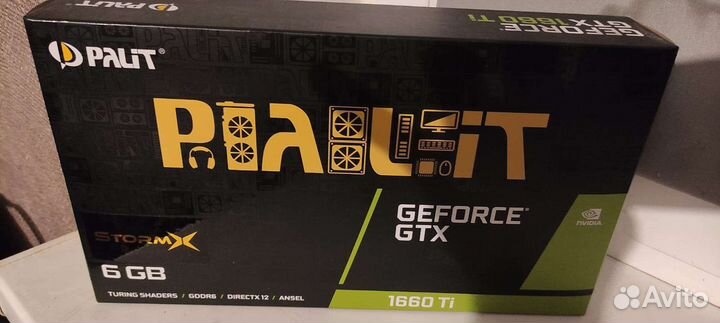 Видеокарта gtx 1660 ti 6gb