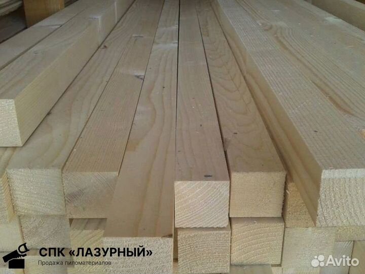 Брусок сухой строганный