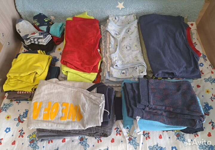 Вещи пакетом на мальчика 1 - 1,5 лет