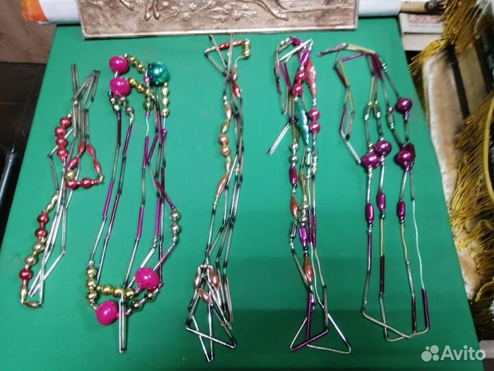 Бусы на елку СССР