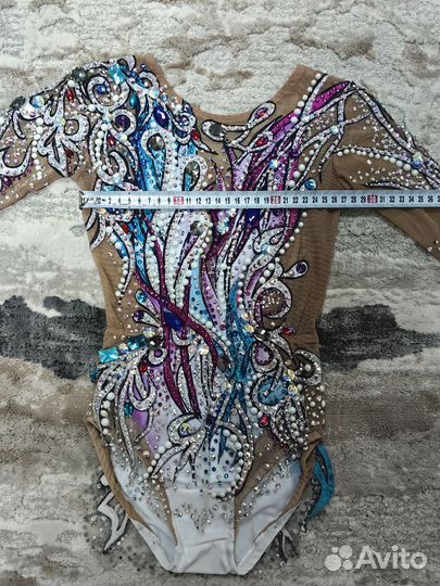 Купальник гимнастический 128 134 для выступлений