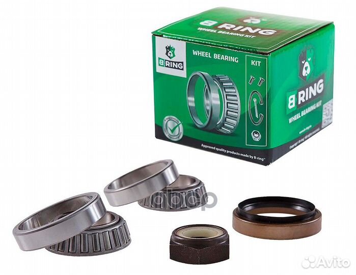 Подшипник ступицы ford scorpio 85- перед. (компл.)