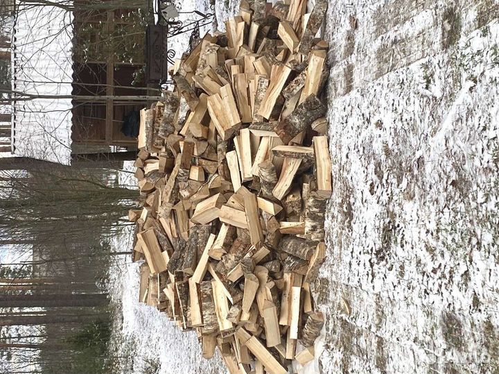 Дрова колотые березовые