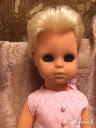 Кукла гдр Сонни с длинными волосами Винтаж