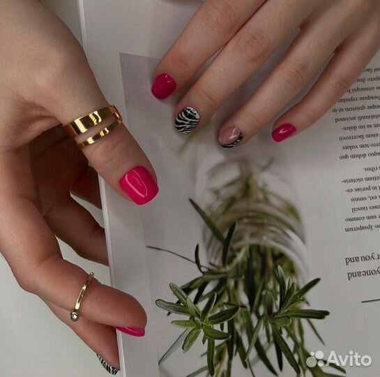 Маникюр Педикюр Гель Лак Наращивание ногтей