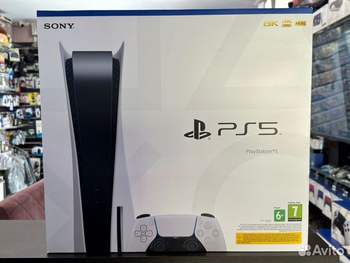 Sony playstation 5 пс5 ps5 с дисководом рст