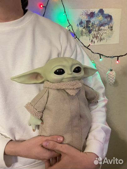 Игрушка мандалорец Yoda Грогу на радиоуправлении