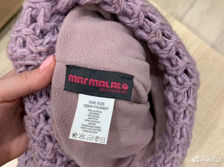 Комплект шапка и снуд Marmalato