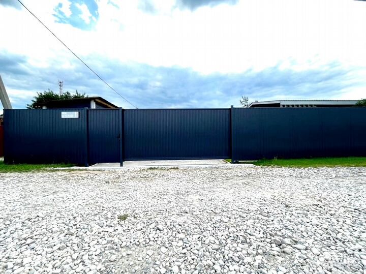 Откатные ворота под ключ