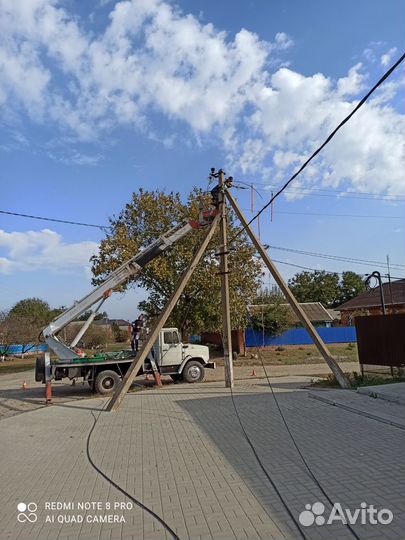 Аренда и услуги телескопической автовышки-вездехода, 1000 кг, 20 м