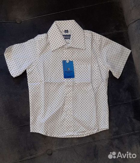Рубашка для мальчика 84/90, 114/120рост новые
