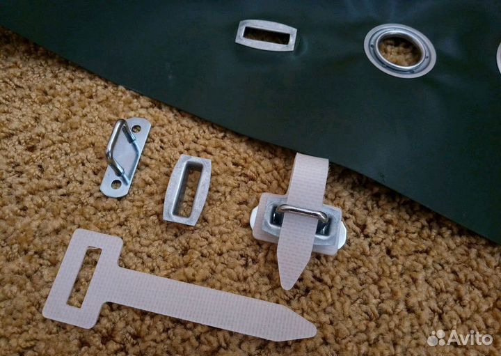 Люверсы на тент, штору и пр. молнии метрами